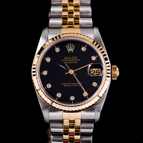 rolex oyster perpetual datejust all gold|rolex 31mm datejust diamond bezel.